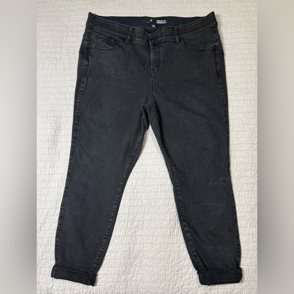 Torrid Black Bombshell Premium Stretch Skinny Jean Size 22R
